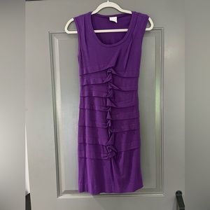 Nicole Miller Studio Purple Dress